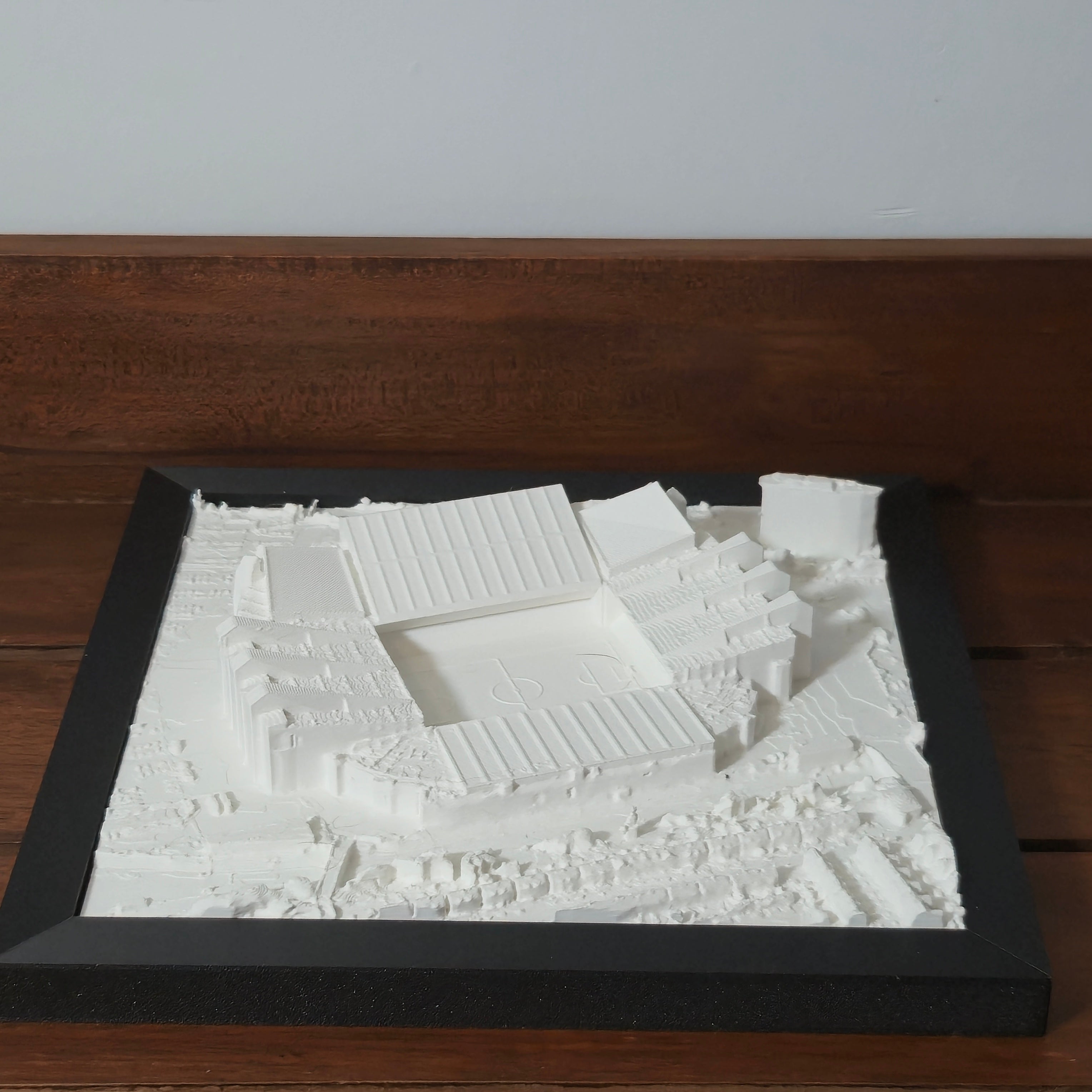 Manchester United Old Trafford 3D Stadium Map | Framed Stadium Wall Art