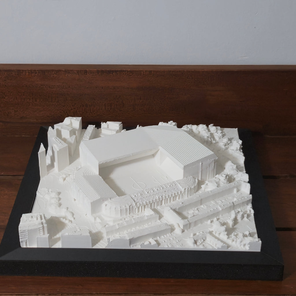 Newcastle United St James' Park 3D Stadium Map | Framed Stadium Wall Art